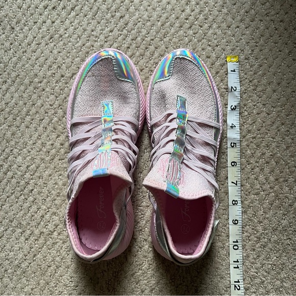 Holographic Pink Sneakers - Picture 3 of 7